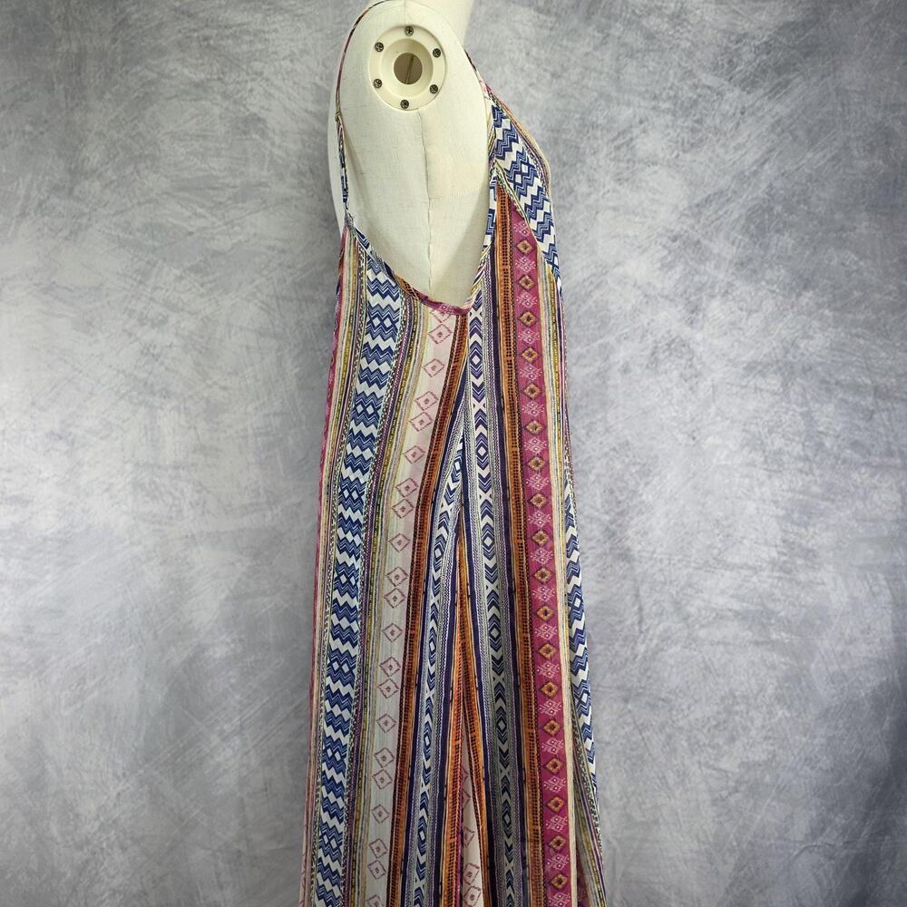 Misa Los Angeles Dress Womens Medium Multicolor Boho Maxi Spaghetti Strap USA - Picture 10 of 16